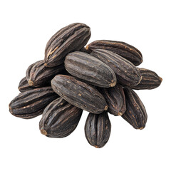 Tonka beans isolated on transparent background