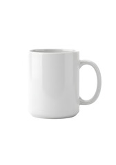 Illustration of White Ceramic Mug With Transparent Background for Drink