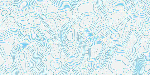 Generate an abstract background with light blue topographic contour lines on a white surface, creating a smooth, flowing pattern that resembles elevation maps or fluid dynamics.