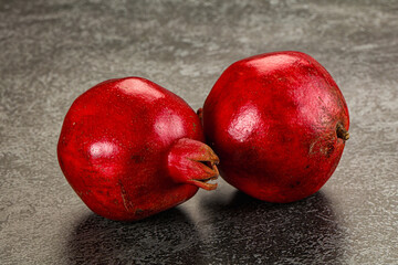 Fresh sweet juicy pomegranate fruit