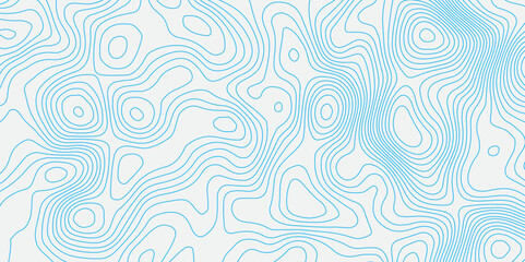 Generate an abstract background with light blue topographic contour lines on a white surface, creating a smooth, flowing pattern that resembles elevation maps or fluid dynamics.