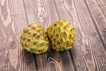 Ripe sweet juicy anona fruit