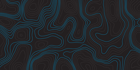  A dark background with intricate, flowing blue topographic lines creating an abstract and textured pattern.