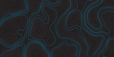  A dark background with intricate, flowing blue topographic lines creating an abstract and textured pattern.