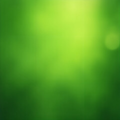 Abstract Green Bokeh Light Background