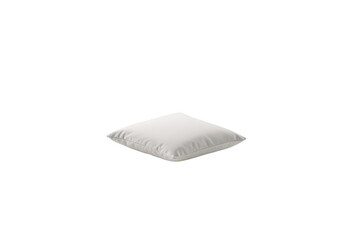 White square pillow, simple, 3D render