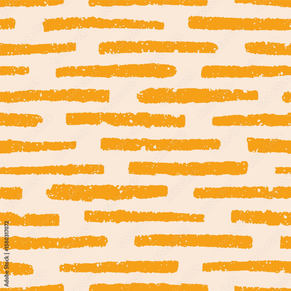 Poster abstract seamless pattern with brush strokes, hand-drawn lines. endless texture design with scribble