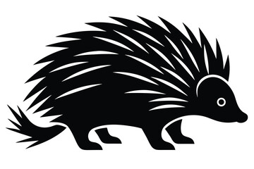 porcupin vector icon