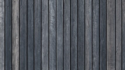 Obraz premium Wood background banner panorama long - Dark gray grey anthracite wooden acoustic panels wall texture , seamless pattern, vertical.