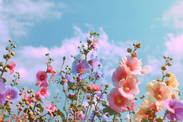 Vibrant petals under the sun evoke warmth, optimism, and freshness. Use for inspirational content, blog headers, or background design.

