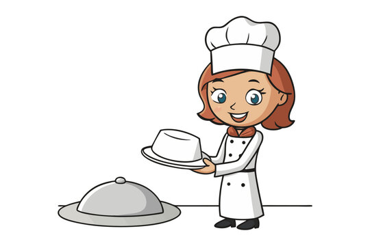 catering clipart female, picture #160693 catering... Female Chef Cooking Clipart