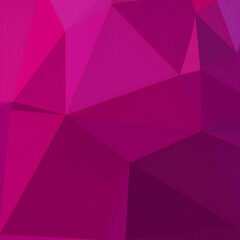 Fototapeta premium Abstract pink geometric background with triangles and polygonal mosaic pattern