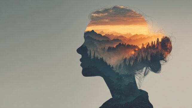 A dynamic relationship where mental health impacts bodily functions and physical health shapes mood and cognition.
