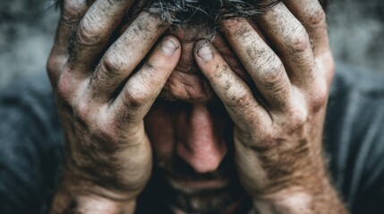 Fototapeta premium Stress response involves adrenal hormone release, boosting heart rate and respiration to quickly manage emergencies. 