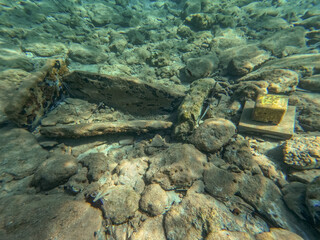 Underwater Ruins of Pavlopetri, the World's Oldest Submerged City, Vigklafia, Vatika, Greece