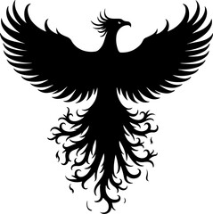 Rise Eternal: Tribal Phoenix Flame tattoo tribal
 Vector bndle
