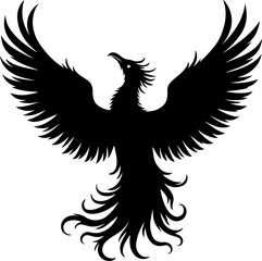 Rise Eternal: Tribal Phoenix Flame tattoo tribal
 Vector bndle
