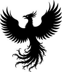 Rise Eternal: Tribal Phoenix Flame tattoo tribal
 Vector bndle
