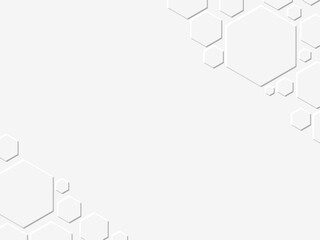 abstract background with hexagons