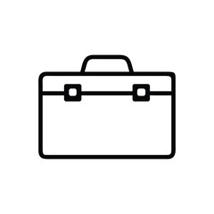 First Aid Kit icon vector. first aid box vector icon line template. medical kit icon logo.