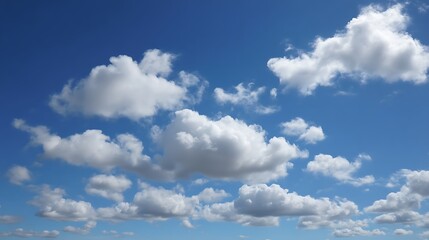 Obraz premium Cloud in Blue Sky