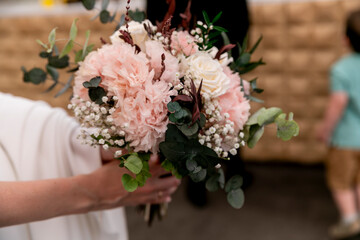 flor, ramo, boda, rosa, beldad, nupcial, decoraciones, florecer, naturaleza, floral, primavera, celebraciones, manojo, amor, acuerdo, romance, hermoso, verde, flora