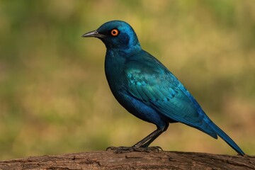 Obraz premium Less Common Blue-eared Starling