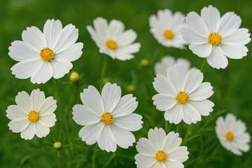 Fototapeta premium Gorgeous and vibrant natural floral scenery