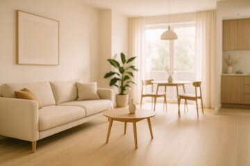 Contemporary residential photography showcasing stylish interiors and inviting atmospheres with gentle blur techniques