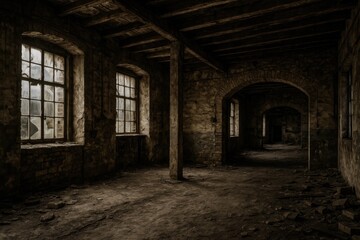 Derelict location left to decay and fade away