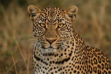 Fototapeta premium Feline with distinctive spots