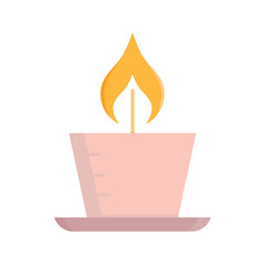 party candle icon vector illustration