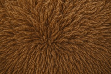Fototapeta premium Rich brown fur with a natural texture