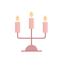 party candle icon vector illustration