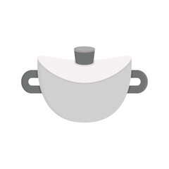cooking pot icon vector illustration