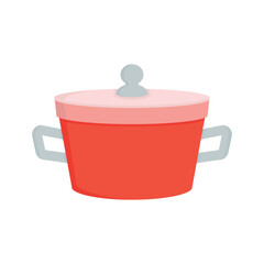cooking pot icon vector illustration