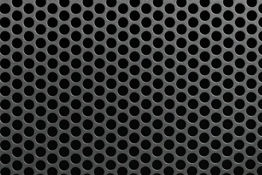 Texture of metallic speaker grille