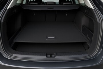 Contemporary vehicle cargo compartment with dual-layer flooring