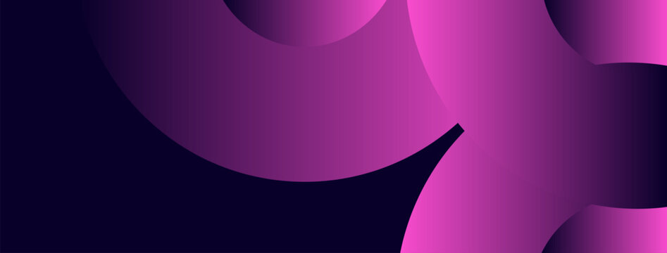 Abstract background with purple gradient circles. 