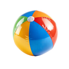 Colorful beach ball for summer fun