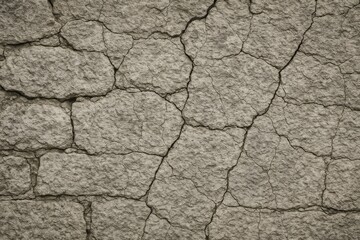 Fototapeta premium Vintage distressed stone surface for artistic projects. Monochrome grunge texture with a timeless feel.