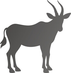 eland with white background