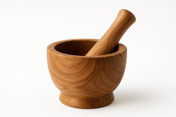 Grinding tool with a crushing implement on a plain white backdrop
