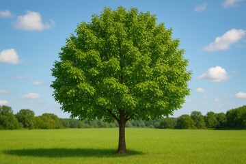 Beautiful Tree in a Serene Landscape