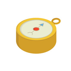 compass tool icon on white background