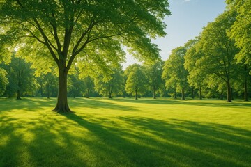 Snapshot captured in a lush green park area
