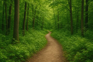 Fototapeta premium Scenic Nature Trail Adventure