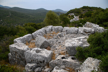 Cyclopean Walls of Ancient Krani, Kefalonia, Greece