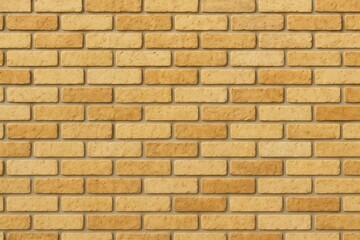 Fototapeta premium Ideal backdrop featuring a warm yellow or beige brick wall for buildings or structures