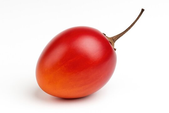Tamarillo fruit displayed against a plain white background